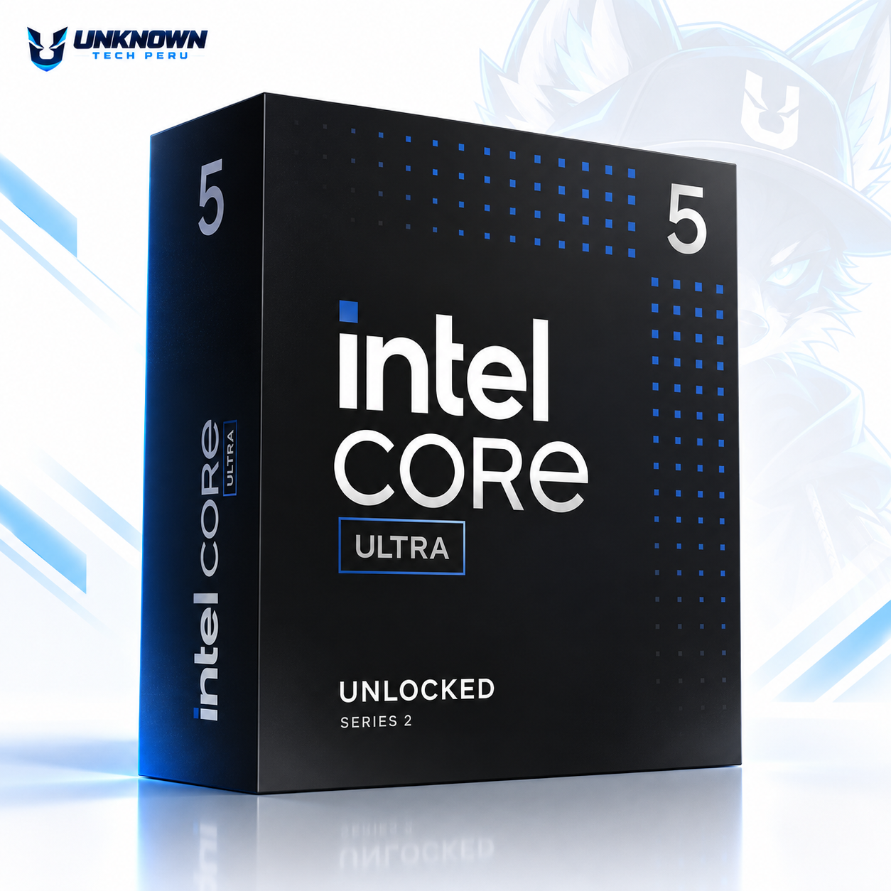 PROCESADOR INTEL CORE ULTRA 5 245K ( BX80768245K ) | GEN ULTRA SERIES 2 | 3.60GHz - 5.20GHz MAX | 26MB - 14N - 14H | CON GRAFICOS INTEL Xe | S/ COOLER | 125W - 159W MAX | PCIe 5.0 | LGA 1851 #3
