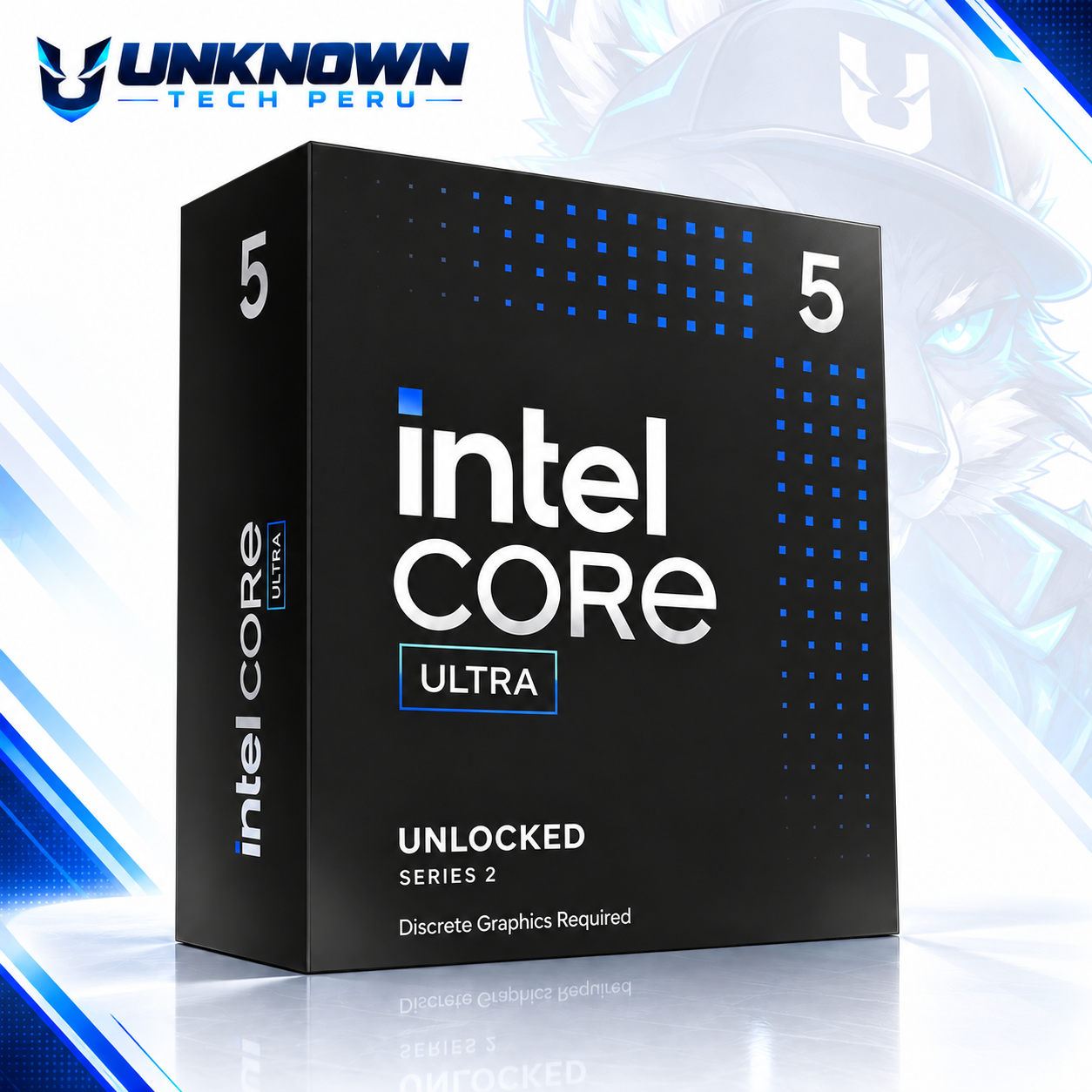 PROCESADOR INTEL CORE ULTRA 5 245KF ( BX80768245KF ) | GEN ULTRA SERIES 2 | 3.60GHz - 5.20GHz MAX | 26MB - 14N - 14H | SIN GRAFICOS INTEL Xe | S/ COOLER | 125W - 159W MAX | PCIe 5.0 | LGA 1851