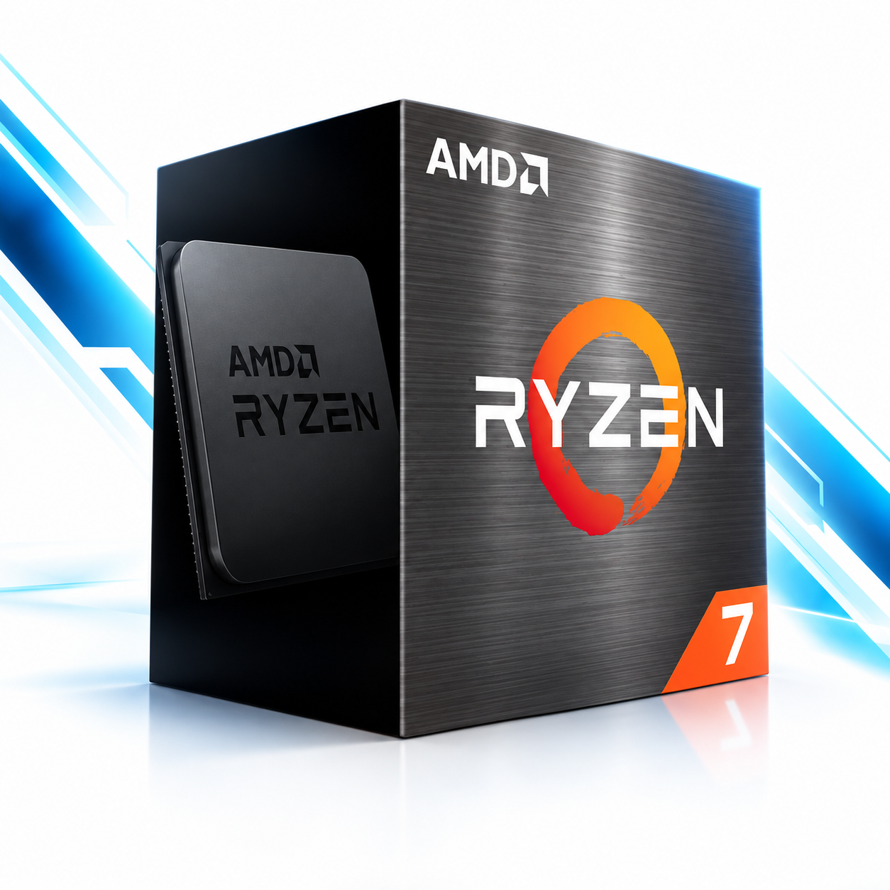PROCESADOR AMD RYZEN 7 5800XT ( 100-100001582WOF ) | SERIES 5000 | ZEN 3 | 3.80GHz - 4.80GHz MAX | 32MB - 8N - 16H | Sin Radeon Graphic  | S/ COOLER | 105W - 165W MAX | PCIe® 4.0 | AM4