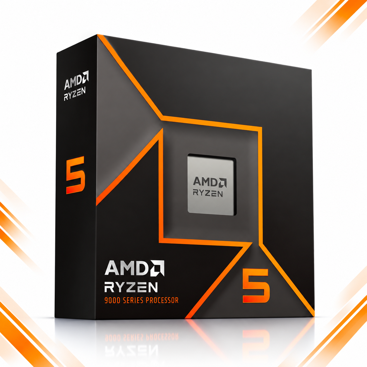 PROCESADOR AMD RYZEN 5 9600X ( 100-100001405WOF ) | SERIES 9000 | ZEN 5 | 3.90GHz - 5.40GHz MAX | 32MB - 6N - 12H | Radeon Graphics (Raphael)  | S/ COOLER | 65W - 125W MAX | PCIe® 5.0 | AM5