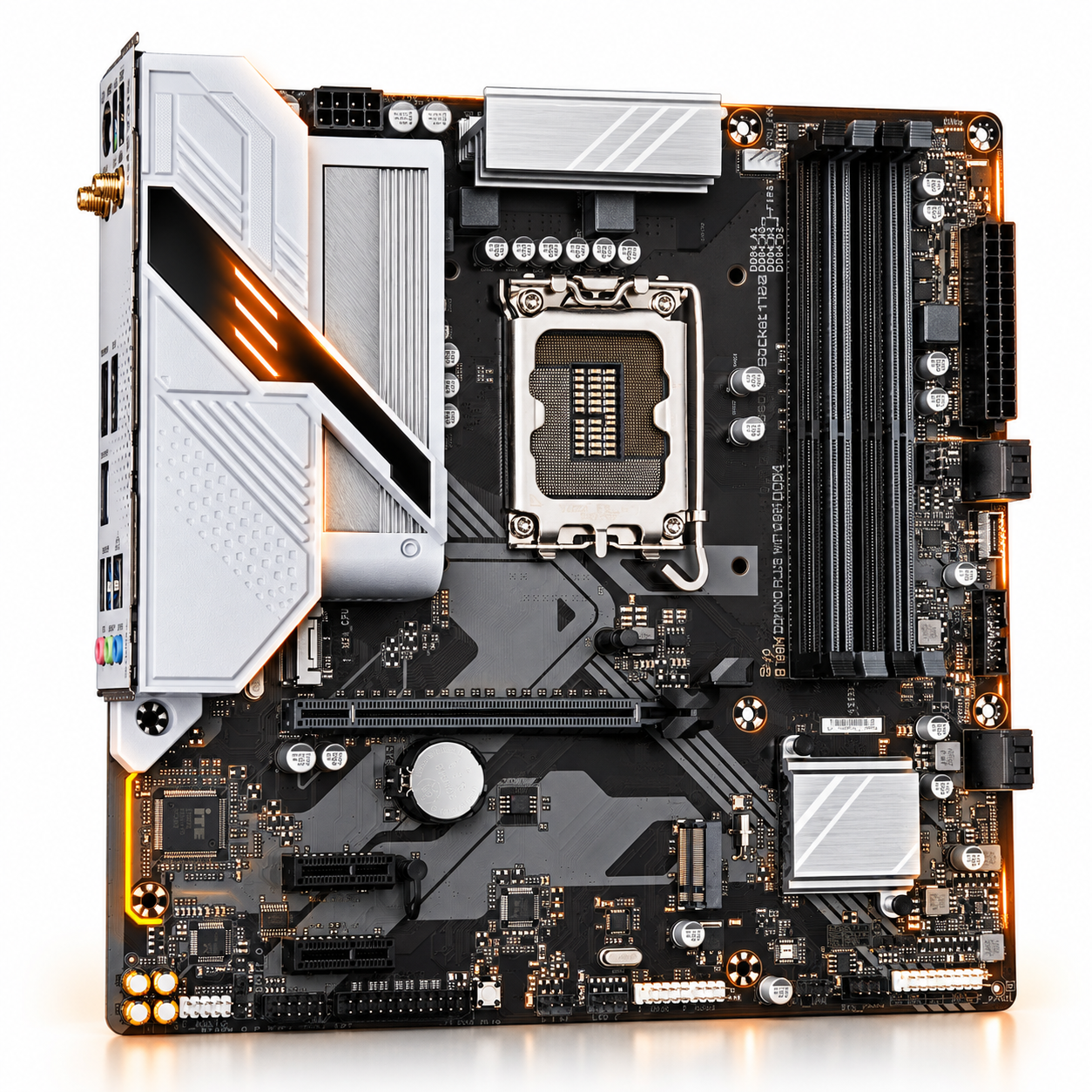 MOTHERBOARD INTEL GIGABYTE B760M GAMING PLUS WIFI DDR4 ( B760M GAMING PLUS WIFI DDR4 ) | WIFI 6E | DDR4 | 4 SLOT RAM - 128GB MAX / 6800MHZ | M-ATX | 2 SLOT M.2 | LGA 1700 #4