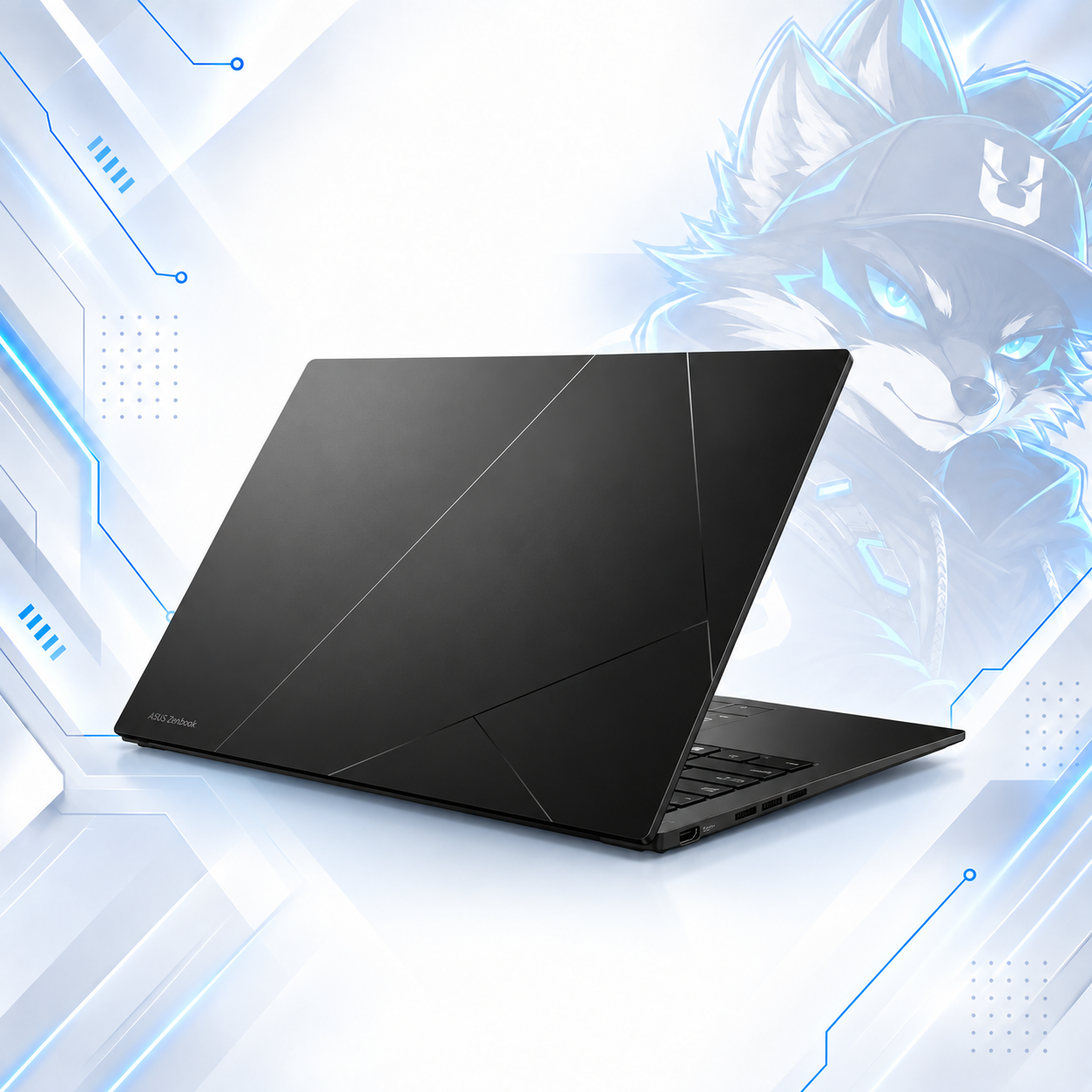 LAPTOP ASUS ZENBOOK UM3406GA Ryzen™ AI 7 445 | 1TB SSD M.2 | 16GB RAM DDR5 | 14" WUXGA (1920x1200) | 60Hz | OLED | TOUCHSCREEN | AMD Radeon™ Graphics | WIN 11 HOME | JADE BLACK | TECLADO INGLES  #4