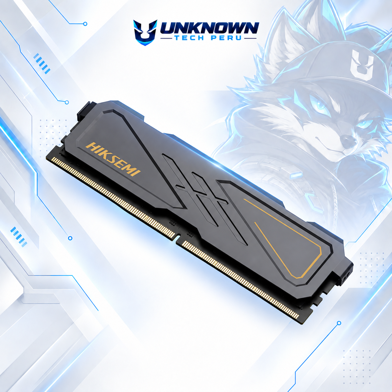 MEMORIA RAM DRR4 PARA PC HIKSEMI ARMOR 16GB/3200MHz ( HSC416U32D2_16G ) | BLACK | DDR4 | U-DIMM | CL 16 | 1.35v | #3