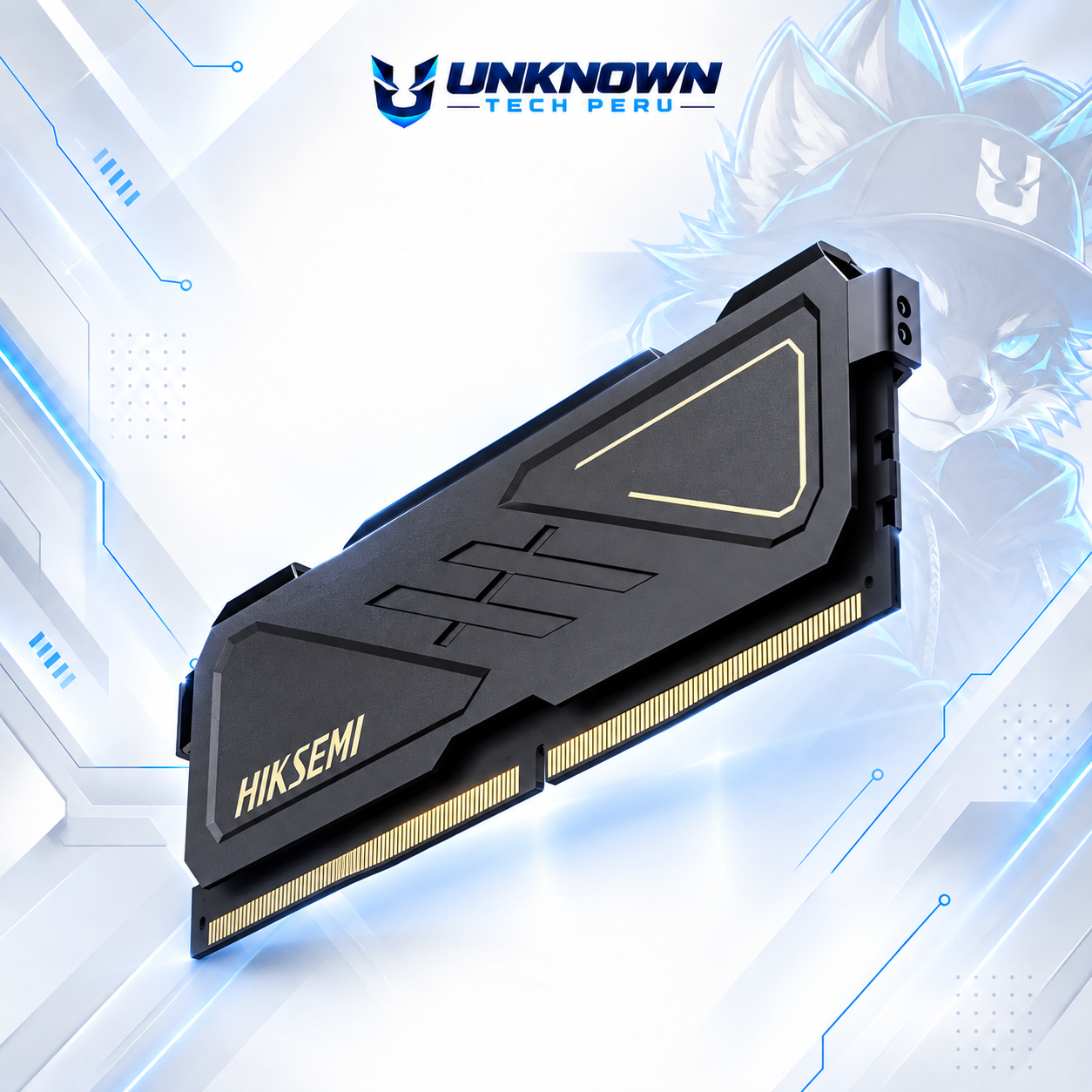 MEMORIA RAM DRR4 PARA PC HIKSEMI ARMOR 8GB/3200MHz ( HSC408U32I2_8G ) | BLACK | DDR4 | U-DIMM | CL 16 | 1.35v | #3