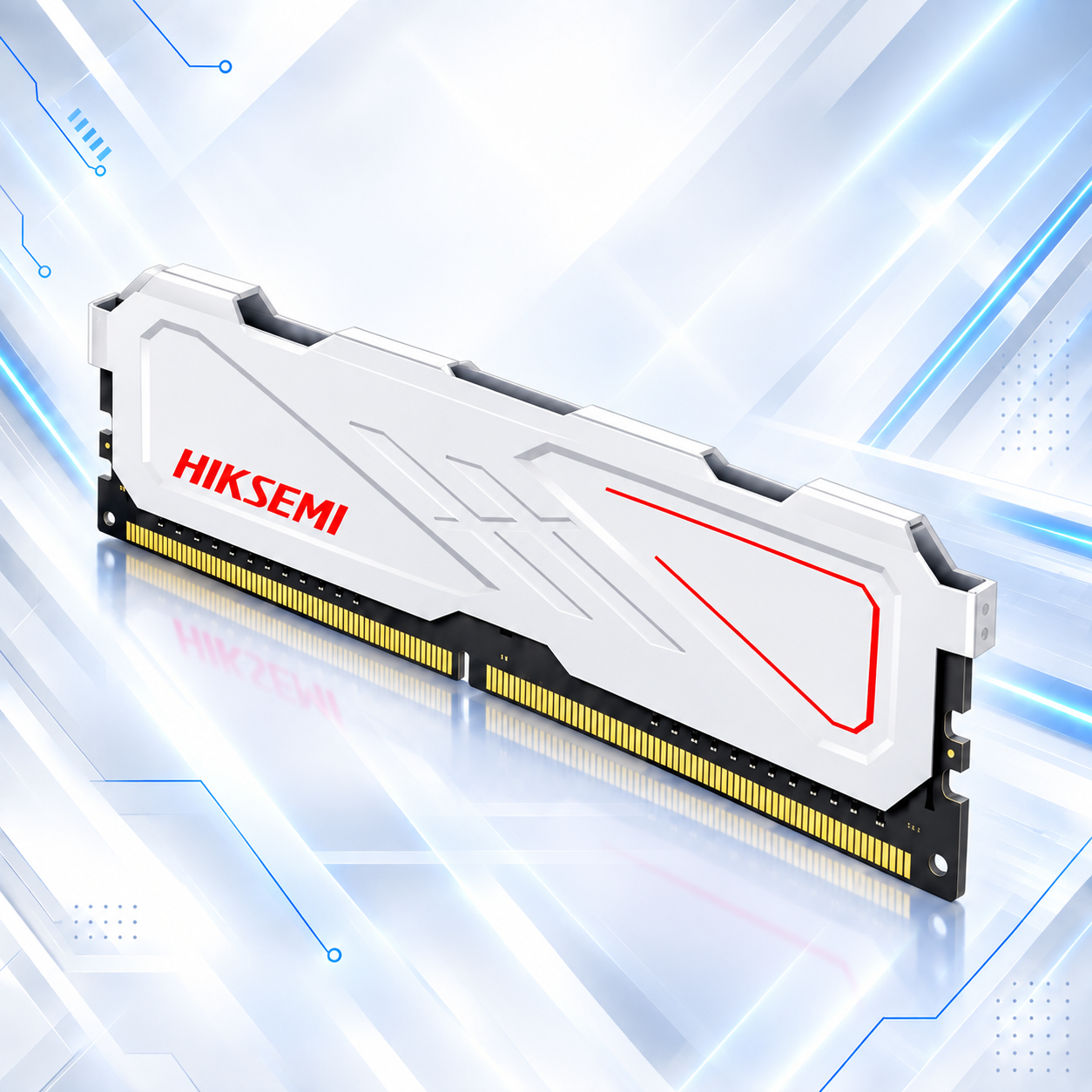 MEMORIA RAM DRR4 PARA PC HIKSEMI ARMOR 8GB/3200MHz (HSC408U32E2-8 ) | WHITE | DDR4 | U-DIMM | CL 16 | 1.35v | #3