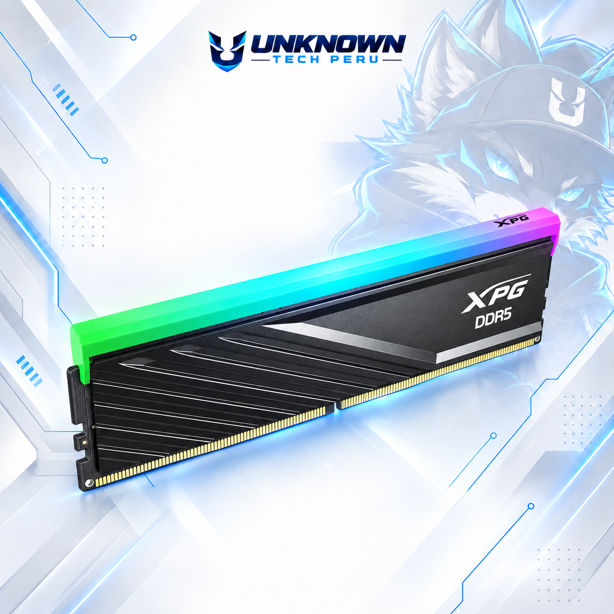 MEMORIA RAM DRR5 PARA PC XPG LANCER BLADE RGB 8GB/5600MHZ ( AX5U5600C468G-SLABRBK ) | BLACK | DDR5 | U-DIMM | CL46 | 1.1v | EXPO / XMP 3.0 | LED-ARGB #4