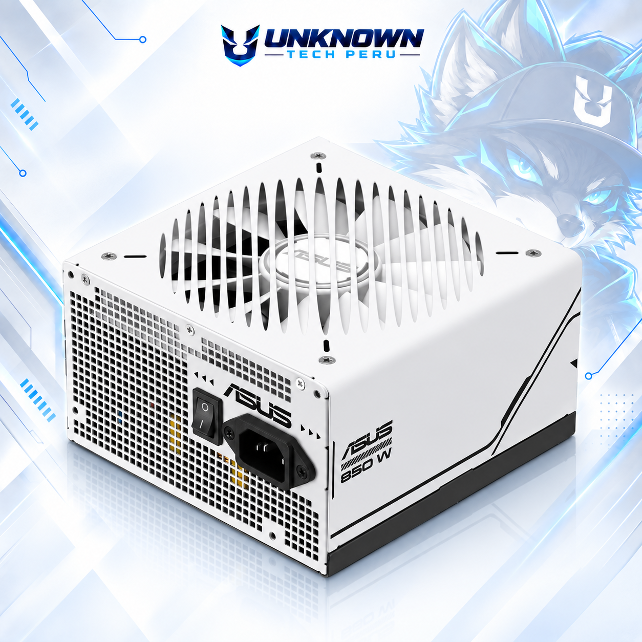 FUENTE DE PODER 850W | ASUS PRIME 850G ( AP-850G ) | BLACK | 80 PLUS GOLD | ATX 3.1 | PCIe 5.1 | FULL MODULAR | #5