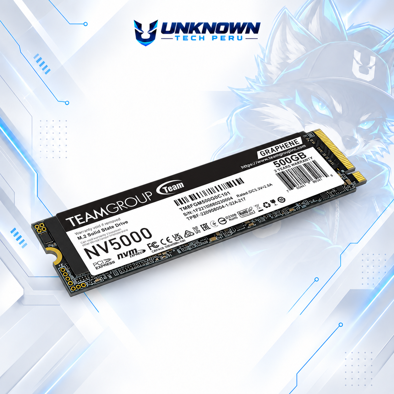 DISCO SOLIDO M.2 2280 TEAMGROUP MP33 512GB NVMe ( TM8FGM500G0C101 ) | NV5000 | LECTURA 4500MB/s - ESCRITURA 1800MB/s | PCIe GEN 4.0 #4