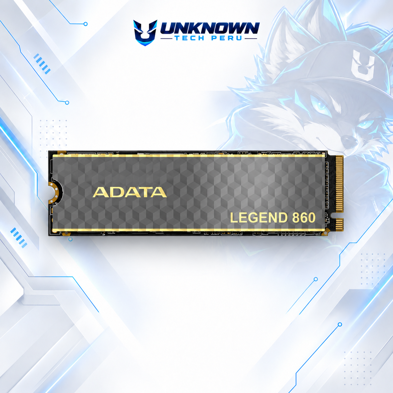 DISCO SOLIDO M.2 2280 ADATA LEGEND 860  1TB NVMe ( SLEG-860-1000GCS ) | LEGEND 860 | C/ DISIPADOR | LECTURA 6000MB/s - ESCRITURA 5000MB/s | PCIe GEN 4.0 #3