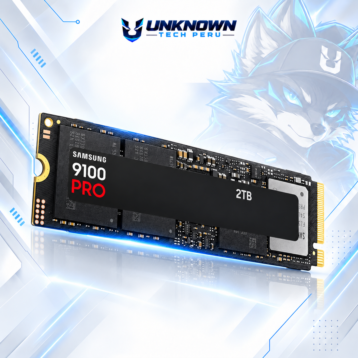 DISCO SOLIDO M.2 2280 SAMSUNG 9100 PRO 2TB NVMe ( MZ-VAP2T0B/AM ) | 9100 PRO | LECTURA 14,700MB/s - ESCRITURA 13,300MB/s | PCIe GEN 5.0 #3