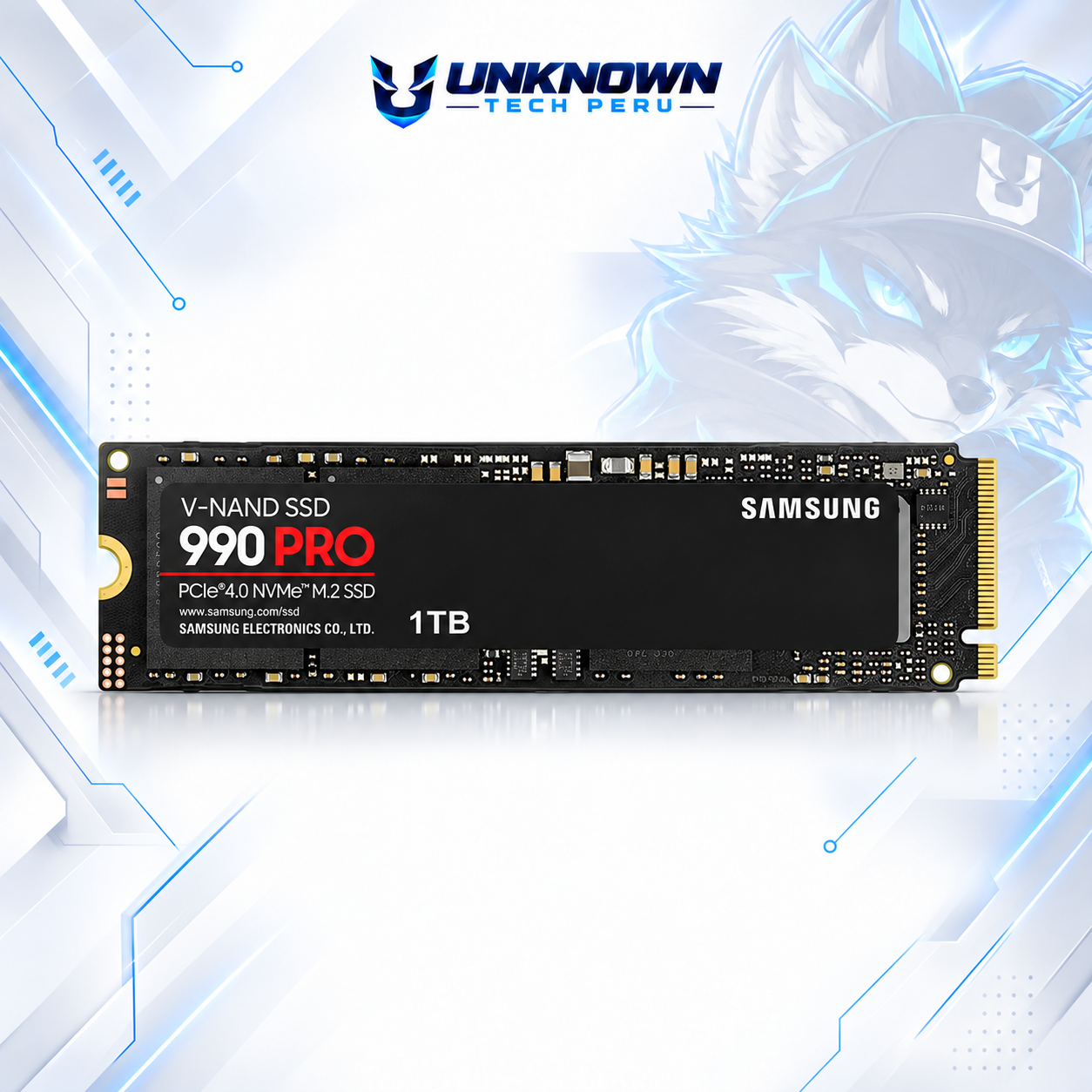 DISCO SOLIDO M.2 2280 SAMSUNG 990 PRO 1TB NVMe ( MZ-V9P1T0B/AM ) | 990 PRO | LECTURA 7450MB/s - ESCRITURA 6900MB/s | PCIe GEN 4.0 #3